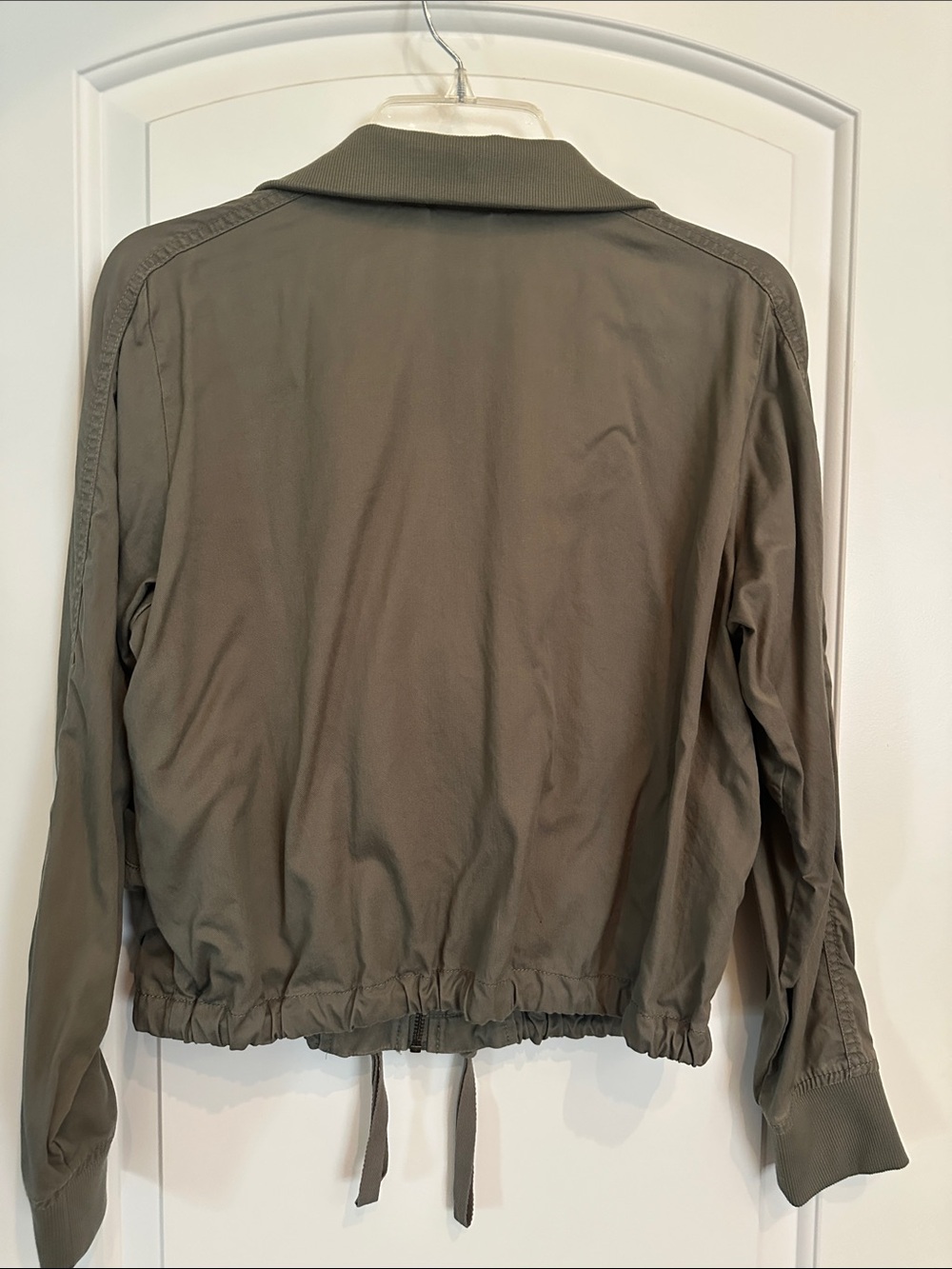 Women’s Olive Utility Jacket - Picture 2 of 3